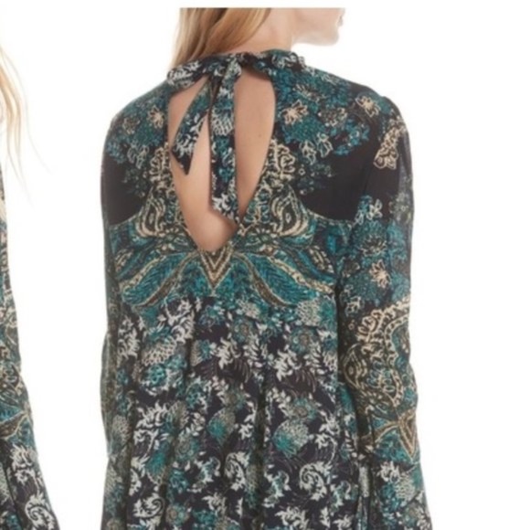 Free People Lady Luck Print Tunic - Picture 2 of 5